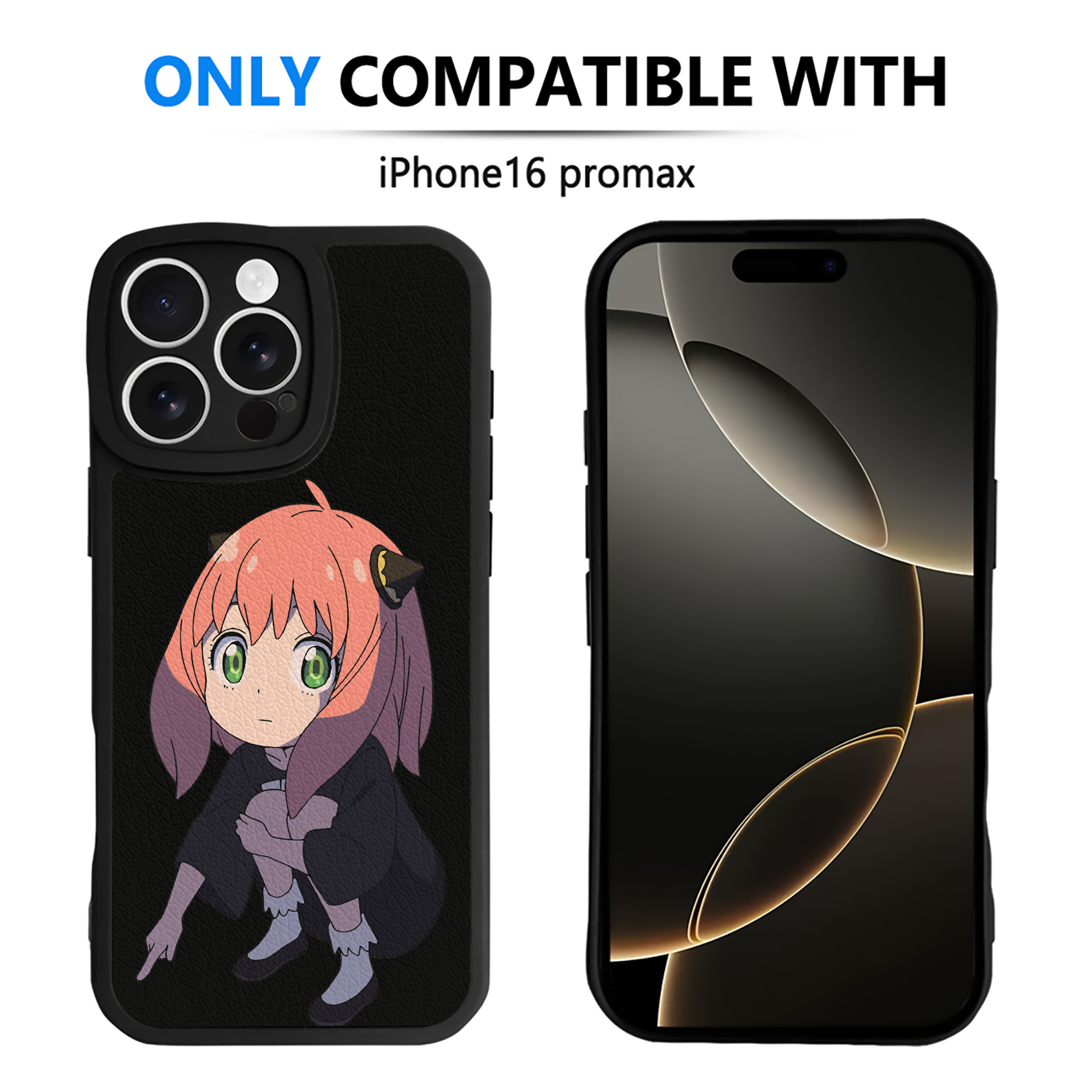 （画像用） SPY×FAMILY间谍家家酒 【iPhone 16シリーズ対応】シリコンスマホケース（レザー調） 材質：シリコン